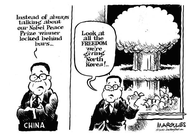 Image result for china north korea political cartoon